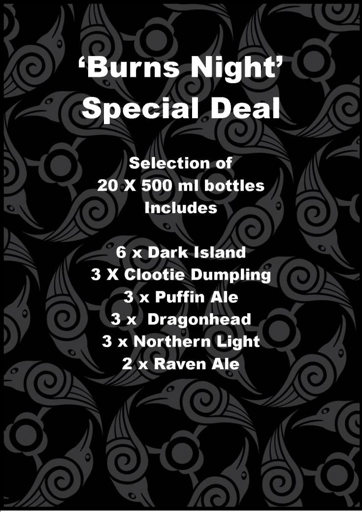 Burns Night Special Deal